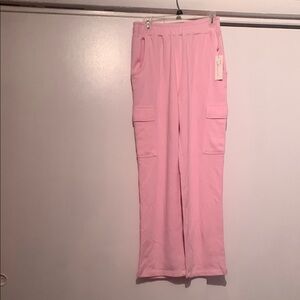 New Vintage Havana Pink Women's Cargo Sweat Pants